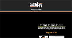 Desktop Screenshot of cash4rv.com